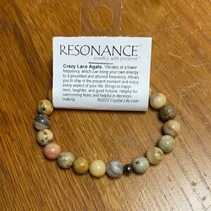 Crazy Lace Agate Bracelet